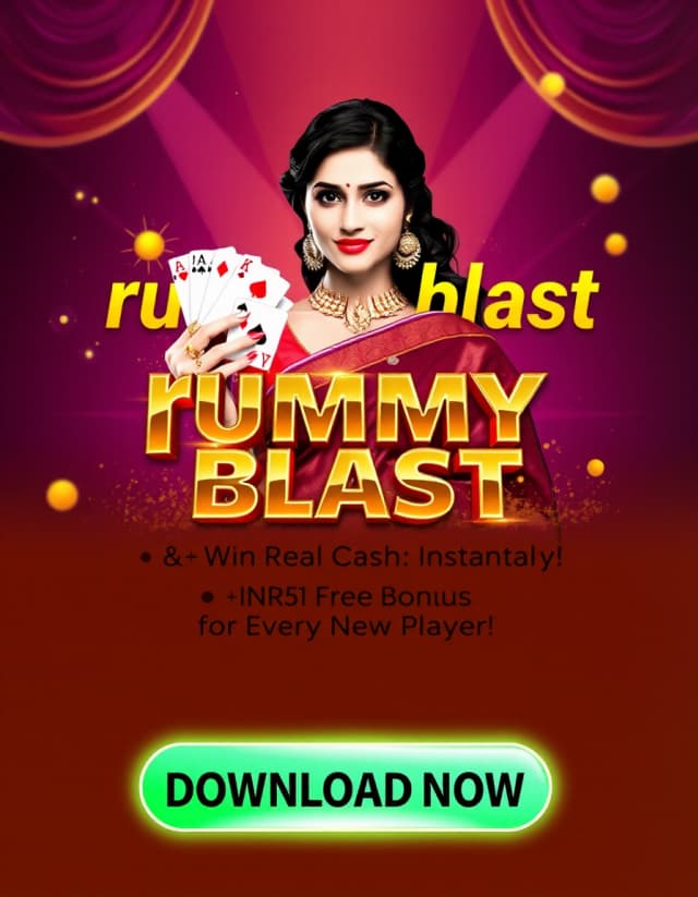 Rummy Blast Banner