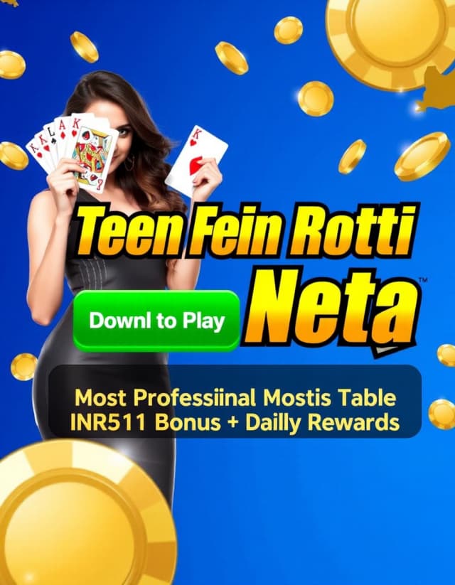Teen Patti Neta Banner