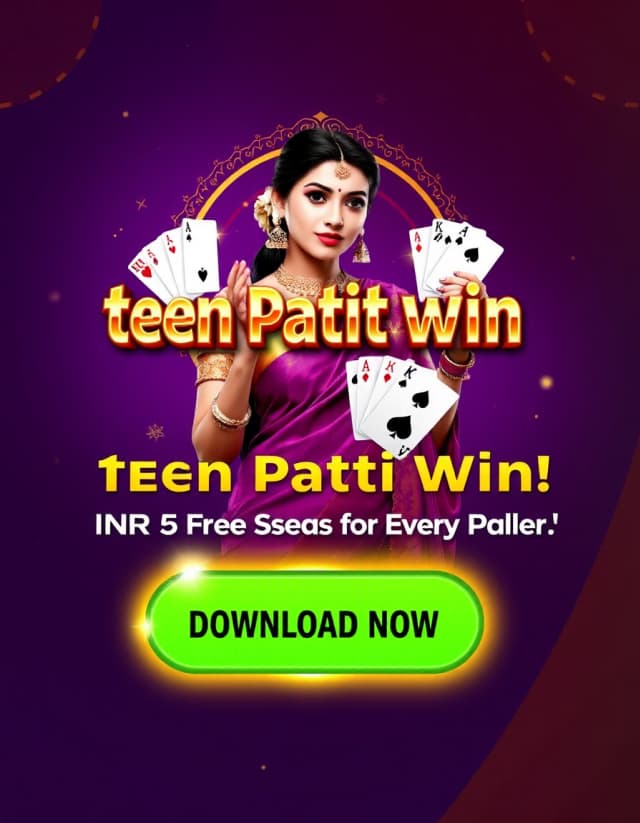 Teen Patti Win Banner